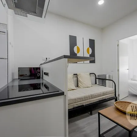 Excuisite New Apt En Gran Via Para 5Pax E2 Madrid Exterior photo